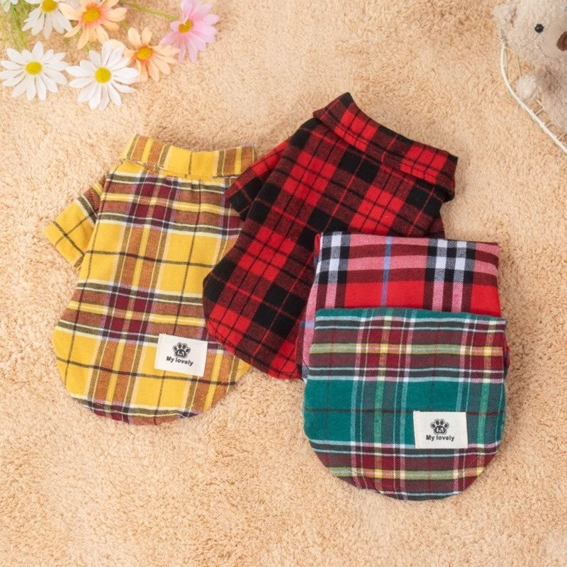 HKM-6270013 Lightweight Summer Cat Shirts in Various Colors and Patterns