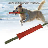 HKM-6270269 Cowhide Dog Biting Stick for Training and Chewing Activities