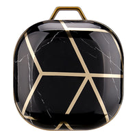 HKM-627027 Green Gold Marble IMD Earphone Sleeve for Samsung Buds Live/Pro - Drop-Proof Hard Shell Case