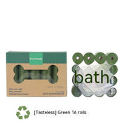 HKM-6271677 Biodegradable Pet Waste Bags - Green & Lavender Options, 8/16/20 Rolls Available