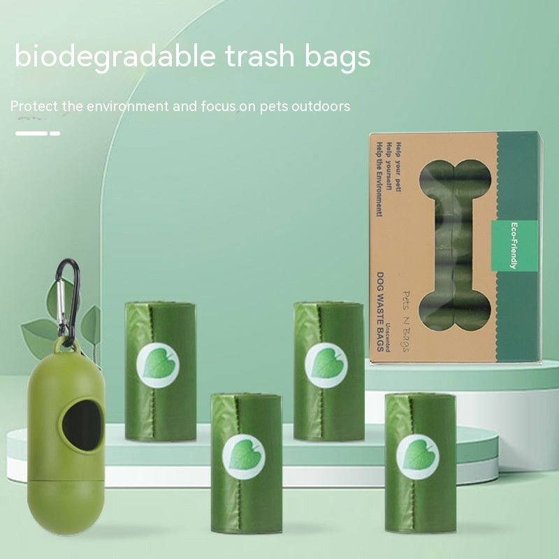 HKM-6271677 Biodegradable Pet Waste Bags - Green & Lavender Options, 8/16/20 Rolls Available