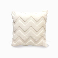 HKM-627219 Nordic Light Luxury Geometric Pattern Pillow Cover in Rice White, Leather Powder, Gray, and Light Brown