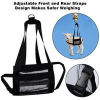 HKM-6272701 Large Dog Sling for Weighing Small Animals and Livestock – 35*150cm, 385g