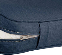 HKM-627347 Water-Resistant High Density Foam Outdoor Bench Seat Cushion with Washable Cover