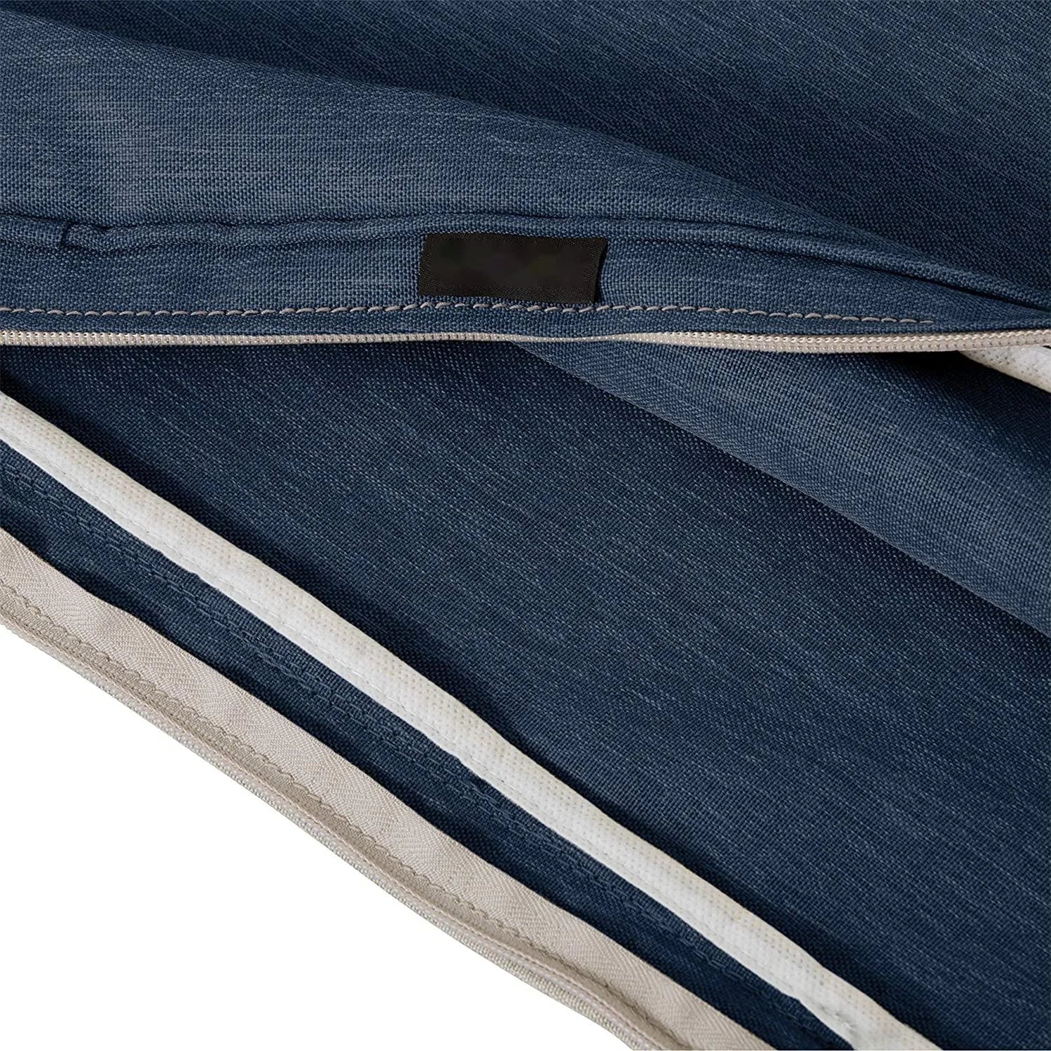 HKM-627347 Water-Resistant High Density Foam Outdoor Bench Seat Cushion with Washable Cover