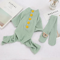 HKM-6273597 Cute Japanese and Korean Style Pet Dog Costume - Cotton Four-Legged Clothing