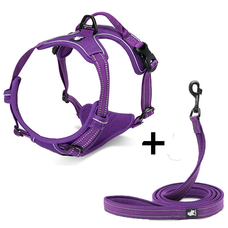HKM-6274493 Dog Breast Strap for Comfortable Walking ¨C Adjustable Chest Traction Harness for Small to Large Breeds