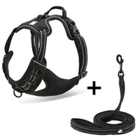 HKM-6274493 Dog Breast Strap for Comfortable Walking ¨C Adjustable Chest Traction Harness for Small to Large Breeds