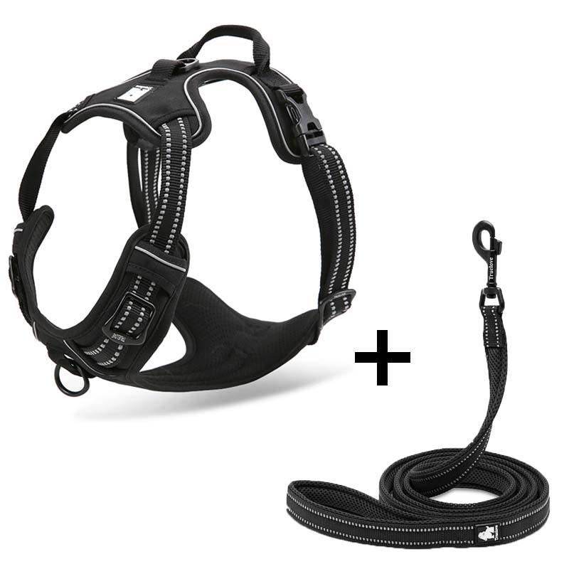HKM-6274493 Dog Breast Strap for Comfortable Walking ¨C Adjustable Chest Traction Harness for Small to Large Breeds