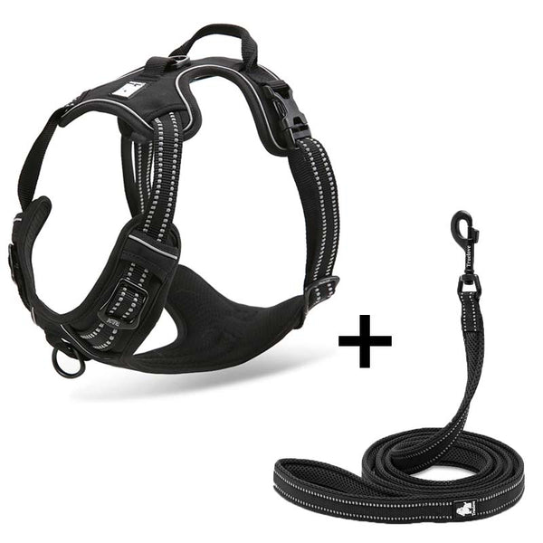 HKM-6274493 Dog Breast Strap for Comfortable Walking ¨C Adjustable Chest Traction Harness for Small to Large Breeds