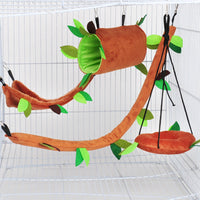 HKM-6274877 Plush Hamster Toy with Metal Buckle - Soft and Cuddly Companion