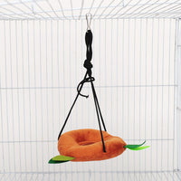 HKM-6274877 Plush Hamster Toy with Metal Buckle - Soft and Cuddly Companion