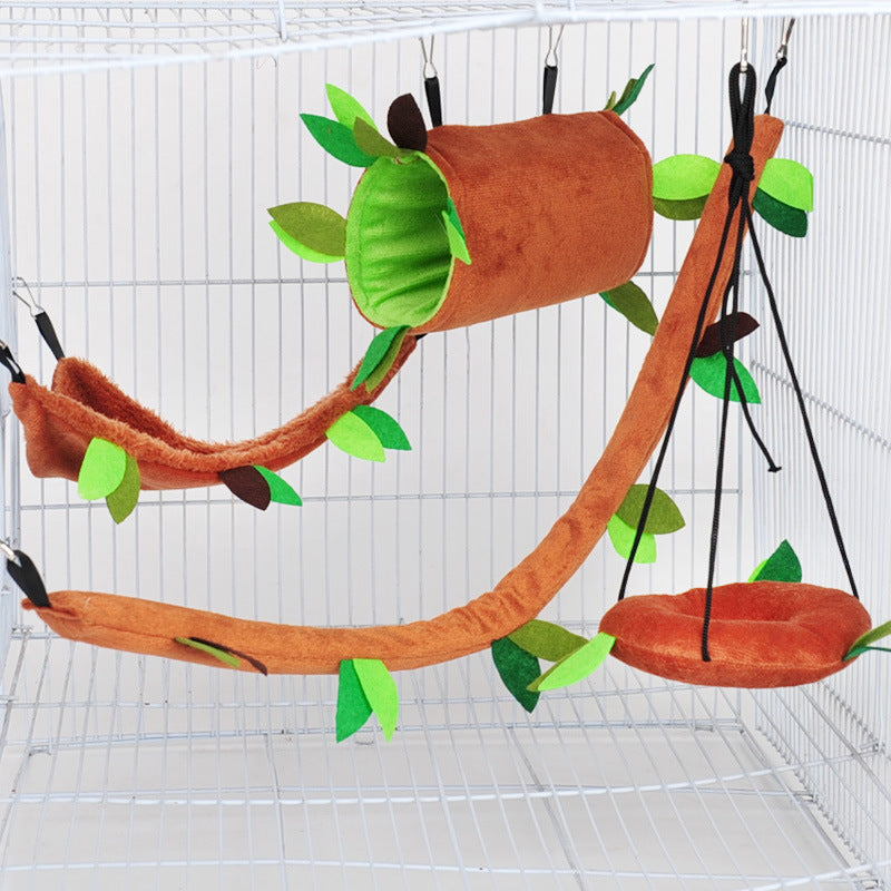 HKM-6274877 Plush Hamster Toy with Metal Buckle - Soft and Cuddly Companion