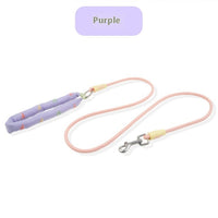 HKM-6275005 Durable Polyester Dog Leash in Pink, Green, Purple, and Raspberry Powder for Small to Large Dogs