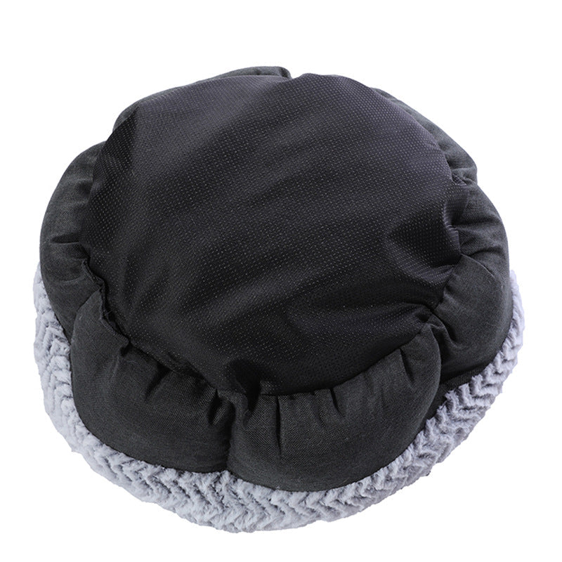 HKM-6275261 Hexagonal Doghouse for Pets - Stylish Cloth Pet Bed Available in Multiple Sizes