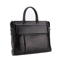 HKM-627539 Waterproof Black Business Briefcase for Men - Large Size Handbag