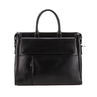 HKM-627539 Waterproof Black Business Briefcase for Men - Large Size Handbag