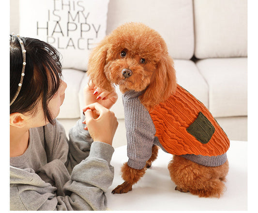 HKM-627731 Cozy Cotton Dog Sweater for Comfort and Warmth