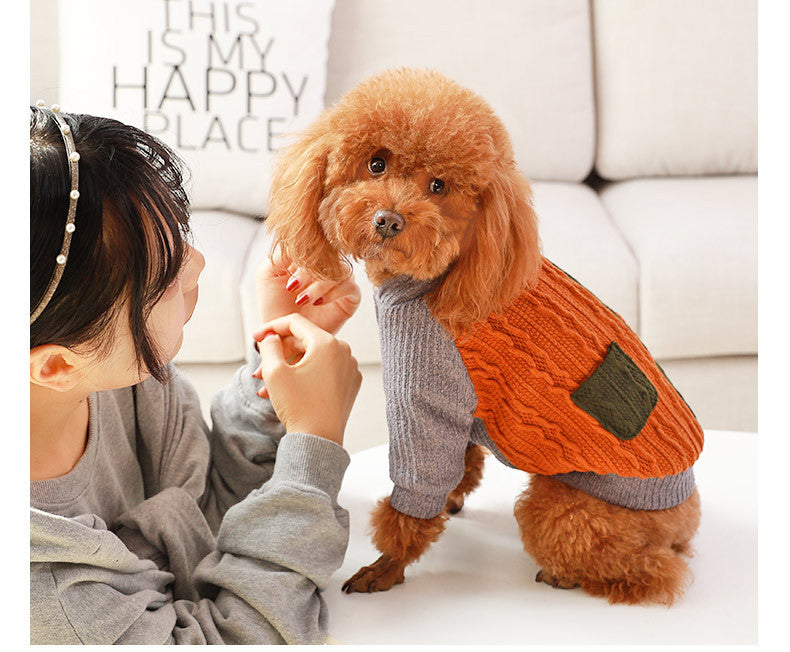 HKM-627731 Cozy Cotton Dog Sweater for Comfort and Warmth