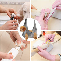 HKM-6278461 Pet Grooming Hammock for Dogs and Cats - Breathable Soft Fabric Restraint for Bathing, Trimming, and Care