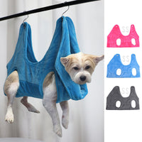 HKM-6278461 Pet Grooming Hammock for Dogs and Cats - Breathable Soft Fabric Restraint for Bathing, Trimming, and Care
