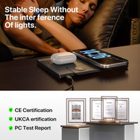 HKM-627859 3-in-1 Wireless Charging Station for Multiple Devices - Fast Charging Stand with Foldable Design