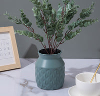 HKM-627923 Nordic Style Plastic Flower Arrangement Vase for Home and Office Décor