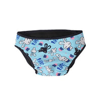 HKM-6279357 Large Female Dog Menstrual Pants - Cotton, Festive Colors, Adjustable Sizing (XS to XXL)