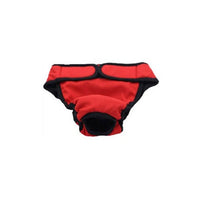 HKM-6279357 Large Female Dog Menstrual Pants - Cotton, Festive Colors, Adjustable Sizing (XS to XXL)