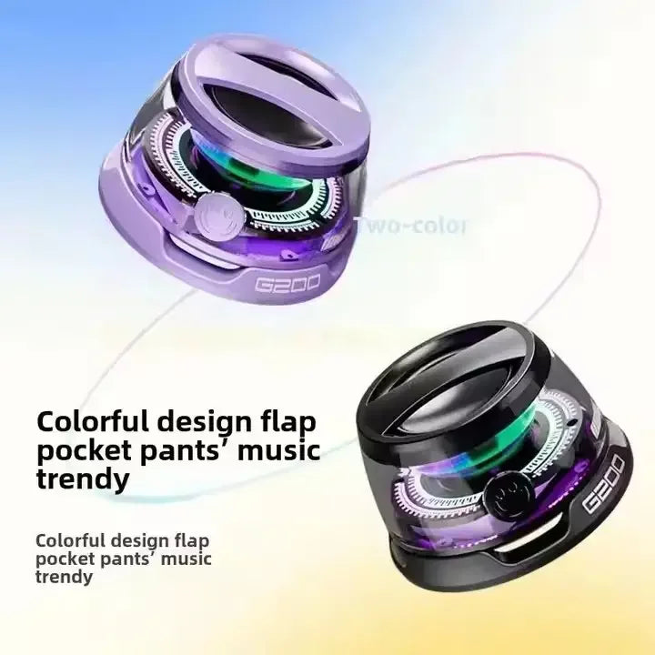 HKM-627987 Portable Wireless RGB Speaker for Smartphones – Travel-Friendly Outdoor Sound System