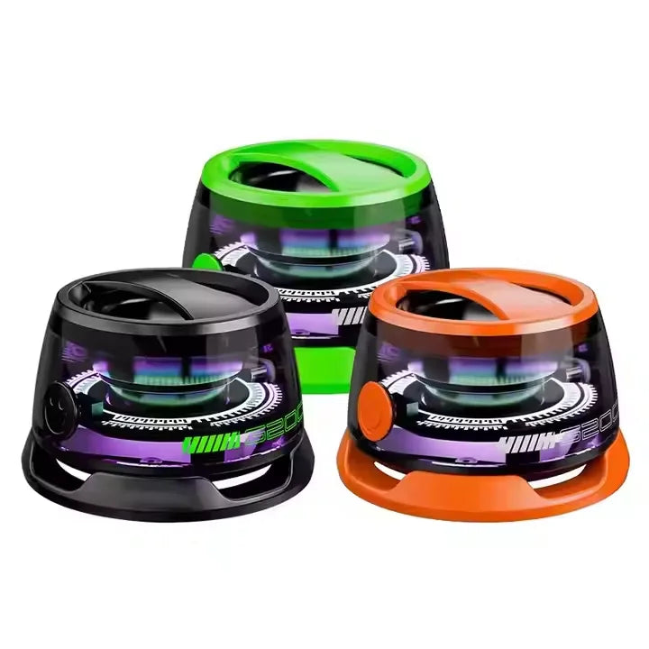 HKM-627987 Portable Wireless RGB Speaker for Smartphones – Travel-Friendly Outdoor Sound System