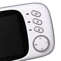 HKM-628051 Digital Wireless Two-Way Intercom Baby Monitor with 3.2" LCD and Infrared Night Vision