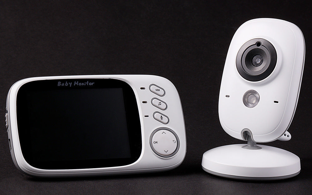 HKM-628051 Digital Wireless Two-Way Intercom Baby Monitor with 3.2" LCD and Infrared Night Vision