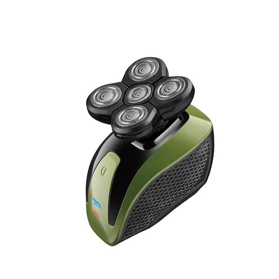 HKM-628051 Six-in-One Rechargeable Multi-Blade Hair Clipper with Detachable Waterproof Heads