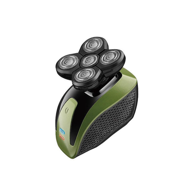HKM-628051 Six-in-One Rechargeable Multi-Blade Hair Clipper with Detachable Waterproof Heads
