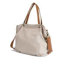 HKM-628051 Stylish Canvas Tote Handbag for Women - Versatile Sling Bag with Simple Design