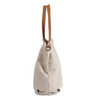 HKM-628051 Stylish Canvas Tote Handbag for Women - Versatile Sling Bag with Simple Design