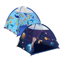 HKM-628243 Portable Folding Sleeping Tent for Kids - Space Ocean Playhouse - 120cm Dimensions