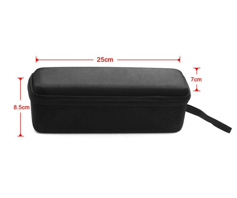 HKM-628307 Smart Bluetooth Speaker Protective Bag - Lightweight Nylon with Hand Strap and Mesh Pocket for Accessories