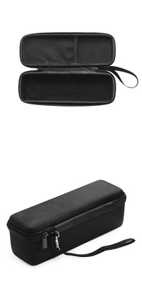 HKM-628307 Smart Bluetooth Speaker Protective Bag - Lightweight Nylon with Hand Strap and Mesh Pocket for Accessories