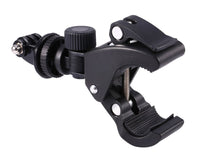 HKM-628371 Adjustable Bicycle Clip Stand for SLR Cameras and Digital Devices, 17-35MM Rod Compatibility, Angle Versatile Shooting, Max Load 2.5KG