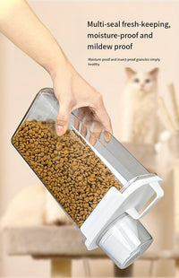 HKM-6284221 Pet Food Storage Container for Freshness and Organization