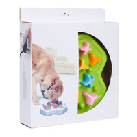 HKM-6284733 Interactive Slow Feeder Bowl for Dogs - Promotes Healthy Eating and Intelligence Training