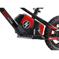 HKM-628563 Kids Electric Balance Bike 16 Inch 350W with Front Suspension and Dual Disc Brakes - Ages 5-12