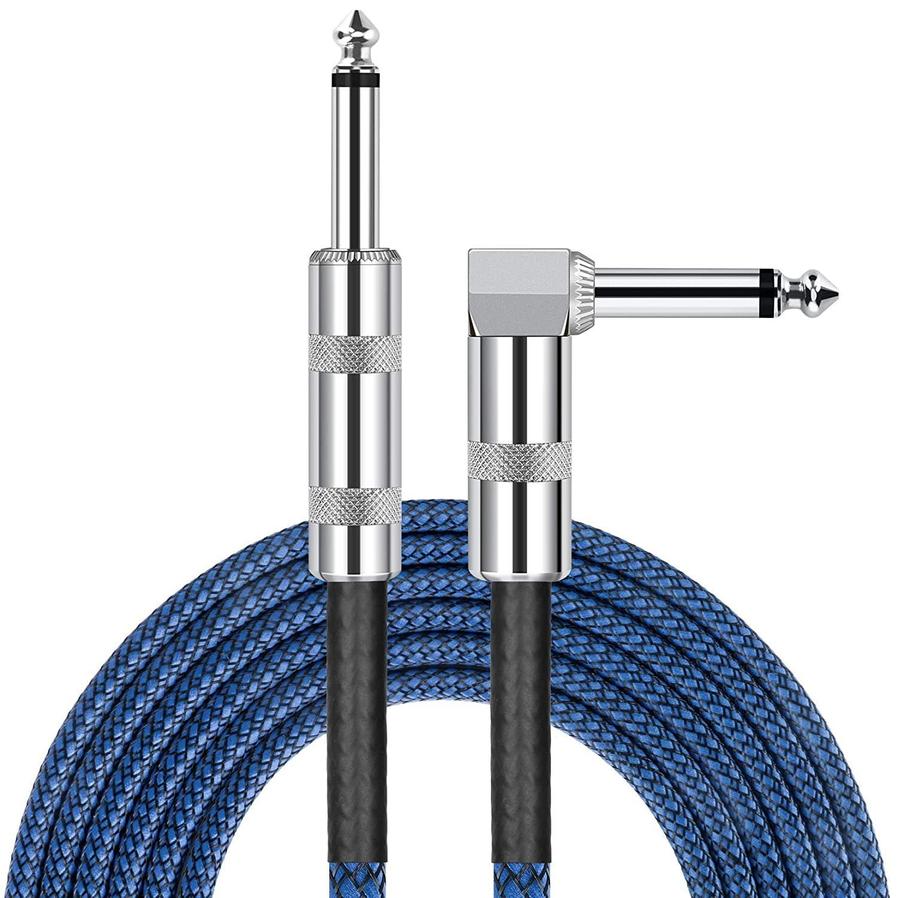 HKM-628627 Dual Channel 6.35mm Audio Cable for Amplifiers and Speakers, Various Lengths Available