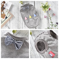 HKM-6286525 Summer Cotton Pet T-Shirt Vest with Hat for Dogs, Modern Style and Multiple Sizes