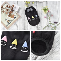 HKM-6286525 Summer Cotton Pet T-Shirt Vest with Hat for Dogs, Modern Style and Multiple Sizes