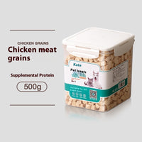 HKM-6286781 Freeze-Dried Chicken Nuggets for Cats - 500g Bag or Can