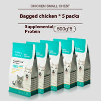 HKM-6286781 Freeze-Dried Chicken Nuggets for Cats - 500g Bag or Can