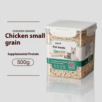 HKM-6286781 Freeze-Dried Chicken Nuggets for Cats - 500g Bag or Can